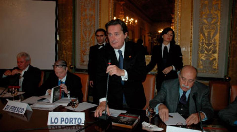 Presentazione volume del senatore Alessi