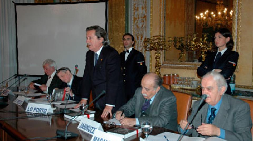 Presentazione volume del senatore Alessi