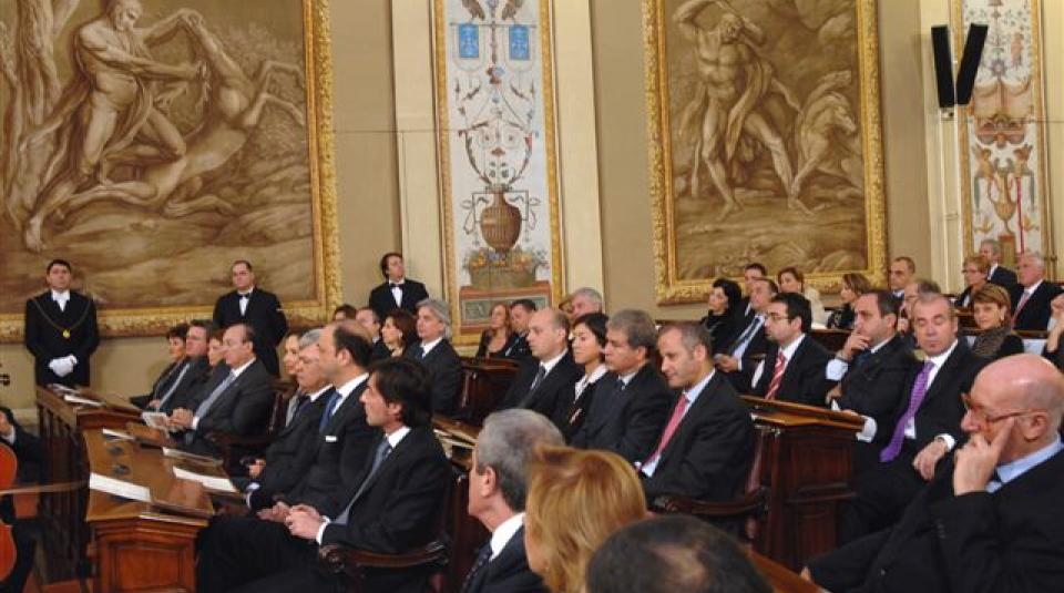 Inaugurazione Sala d'Ercole