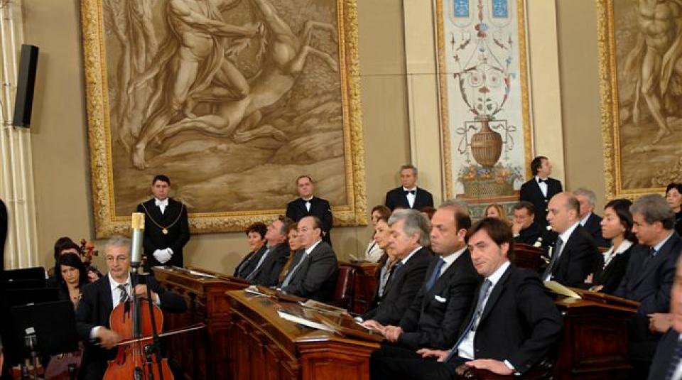 Inaugurazione Sala d'Ercole