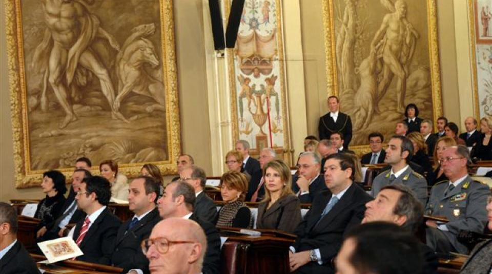 Inaugurazione Sala d'Ercole