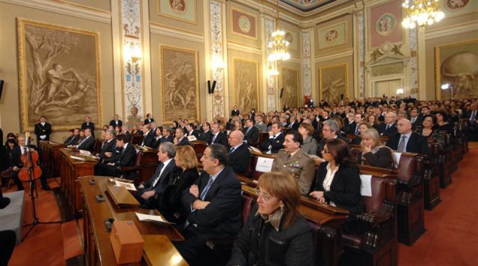 Inaugurazione Sala d'Ercole