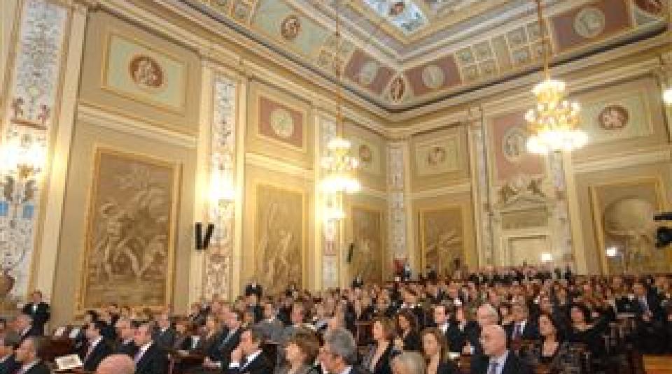 Inaugurazione Sala d'Ercole