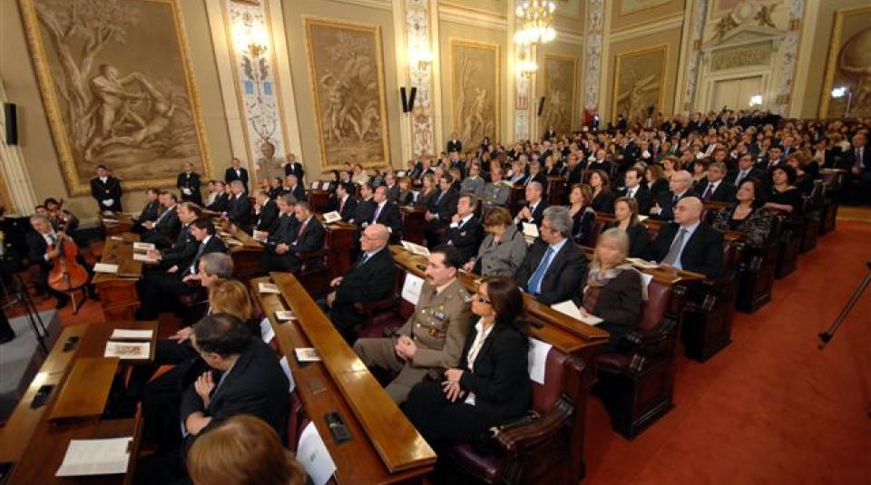 Inaugurazione Sala d'Ercole