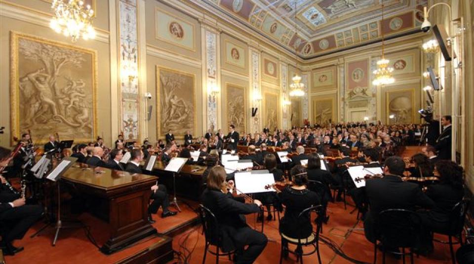 Inaugurazione Sala d'Ercole