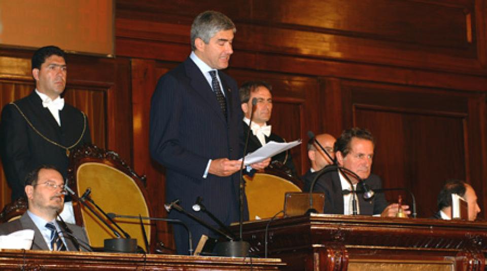 55° Anniversario della prima seduta dell'Assemblea