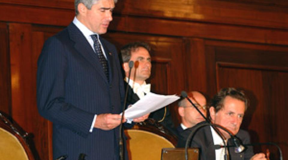 55° Anniversario della prima seduta dell'Assemblea