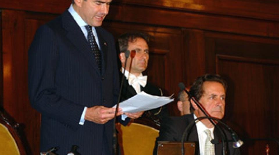 55° Anniversario della prima seduta dell'Assemblea