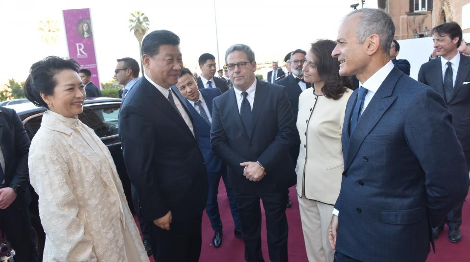 Presidente Xi Jinping a Palazzo Reale2
