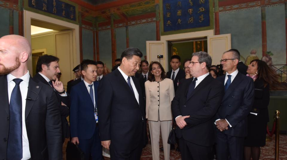 Presidente Xi Jinping a Palazzo Reale9