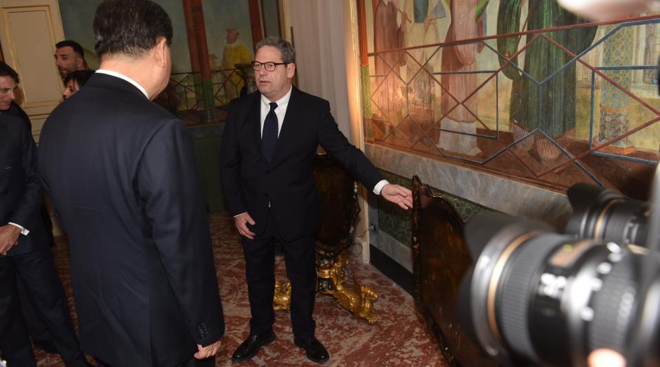 Presidente Xi Jinping a Palazzo Reale10