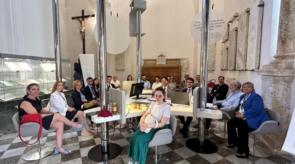 Visita della Scuola di Specializzazione in Archivistica, Paleografia e Diplomatica 